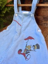 画像: JIMINY CRICKET KIDS  VINTAGE HAND PAINTED CORDS OVERALL 