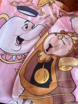 画像: BEAUTY AND TEH BEAST VINTAGE TWIN FLAT SHEETS