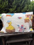 画像1: SESAME STREET "BED TIME" VINTAGE PILLOW CASE