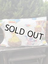 画像: SESAME STREET "BED TIME" VINTAGE PILLOW CASE