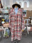 画像1: J.C.PENNEY 1970'S FLANNEL ROBE