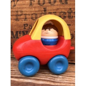 画像: LITTLE TIKES "YELLOW ROOF" RED CAR ＋ TOTS SET