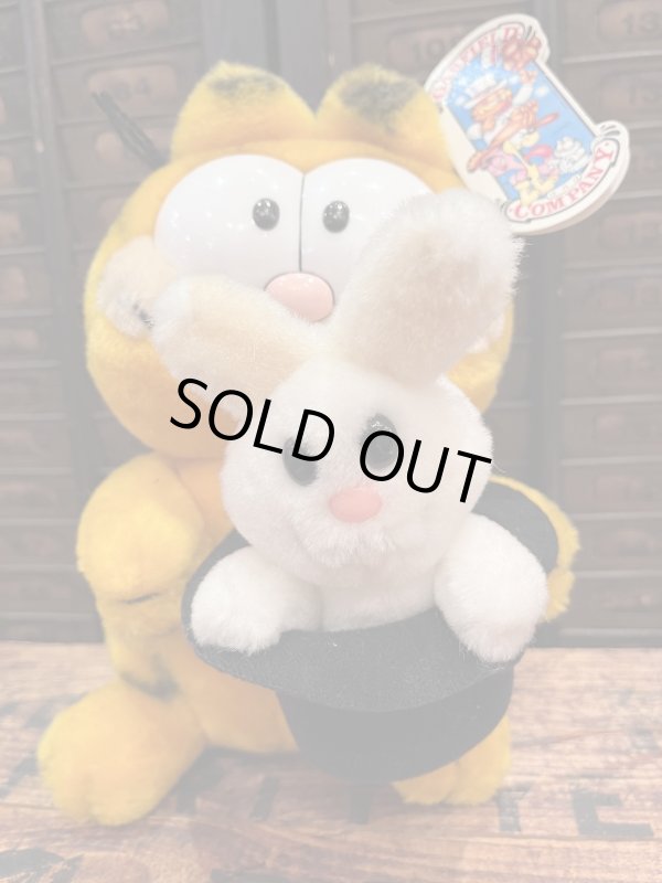 画像1: GARFIELD "MAGIC🎩” DAKIN 1980'S D.STOCK PLUSH DOLL