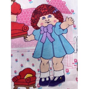 画像: CABBAGE PATCH KIDS "MADE IN USA" VINTAGE TWIN FLAT SHEETS 