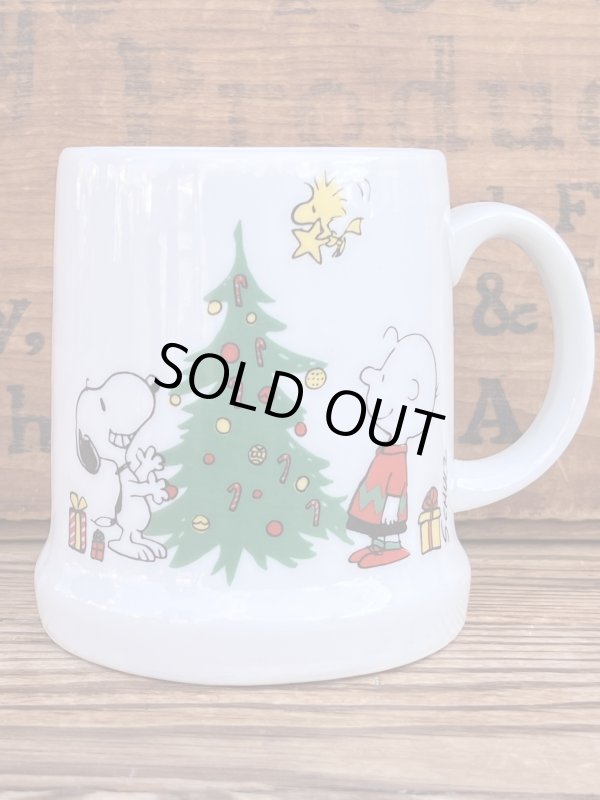 画像1: PEANUTS "CHRISTMAS🎄1977'S DETERMINED MUG