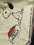 画像7: PEANUTS "HAPPINESS IS SNOOPY & CHARLIE BROWN" 1970'S FABRIC