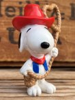 画像1: SNOOPY "COWBOY🌵" 1980'S PVC FIGURE