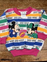 画像: MICKEY🏰MINNIE MOUSE" KIDS VINTAGE SWEAT