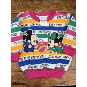 画像: MICKEY🏰MINNIE MOUSE" KIDS VINTAGE SWEAT