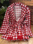 画像4: PRINT FLANNEL KIDS VINTAGE ROBE