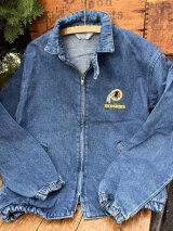 画像: CHALK LINE "MADE IN USA" 1990'S REDSKINS DENIM JACKET