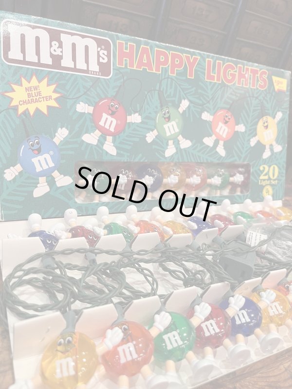 画像1: M&M'S 1990'S D.STOCK HAPPY LIGHT SET 