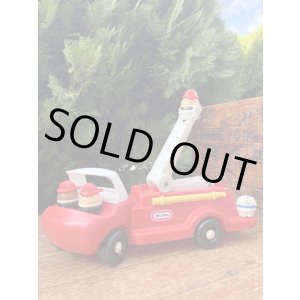 画像: LITTLE TIKES FIRE CAR ＋ 4 FIREMEN ＋ 1DOG TODDLE TOTS SET