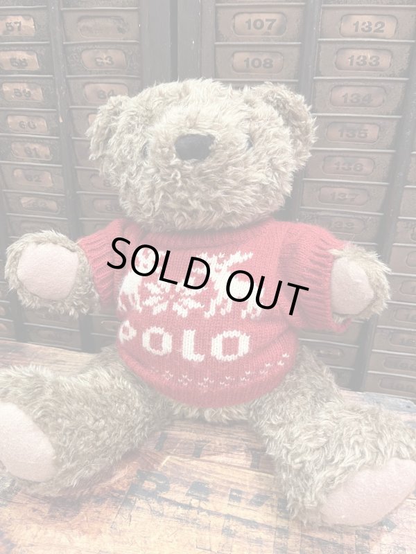 画像1: POLO BEAR 1998'S PLUSH DOLL