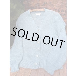 画像: MELLO KNIT CO 1960'S MOHAIR  KNIT CARDIGAN