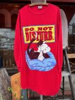 画像1: LOONEY TUNES "SYLVESTER" 1990'S LONG🐈SWEAT SHIRTS