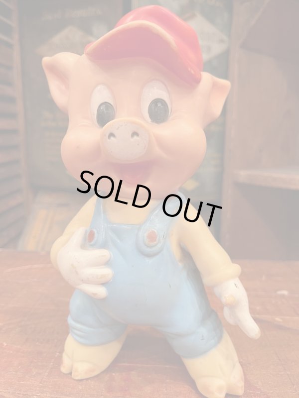 画像1: THREE LITTLE PIGS "MADE IN ITALY" 1960'S VINYL FIGURE