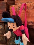 画像7: MINNIE MOUSE 1990'S PLUSH DOLL BACKPACK 