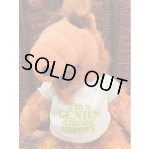 画像: ALF "GENIUS AMONG IDIOTS" 1980'S PLUSH DOLL
