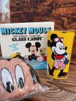 画像9: MICKEY MOUSE 1987'S D.STOCK GLASS CADDY WITH 19oz GLASS