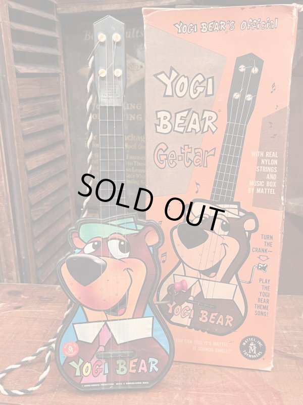 画像1: YOGI BEAR "GE-TAR" 1960'S GUITAR TOY WITH BOX 