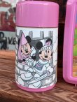 画像27: MICKEY MOUSE🏰MINNIE MOUSE 1980'S D.STOCK LUNCH BOX WITH THERMOS