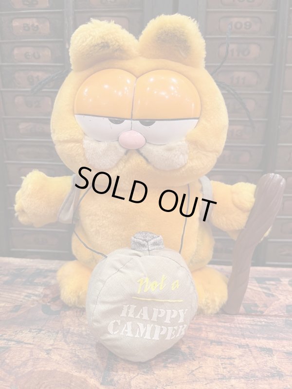 画像1: GARFIELD "CAMPER🏕” 1980'S PLUSH DOLL 