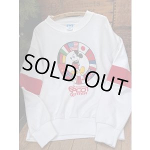 画像: MICKEY MOUSE ”EPCOT🌎CENTER” 1980'S SWEAT SHIRTS