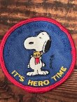 画像1: PEANUTS "IT'S HERO TIME" 1970'S PATCH