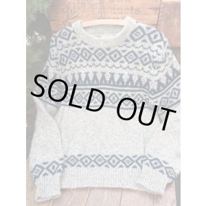 画像: L.L.BEAN  "MADE IN USA" 1980'S SWEATER