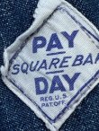 画像16: J.C.PENNEY "PAY DAY" 1940'S  DENIM OVERALL