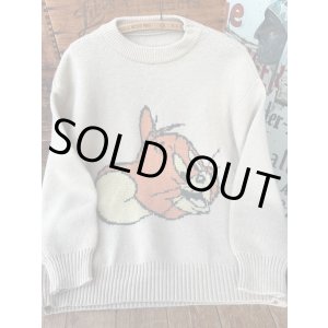 画像: TOM AND JERRY "JERRY" VINTAGE JACQUARD SWEATER 