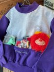 画像2: SUN SCHEIN "POCKET🦊PALS" "MADE IN USA" KIDS VINTAGE SWEAT SHIRTS