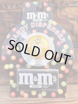 画像: M&M'S 1991'S "YELLOW"🍫 D.STOCK CANDY DISPENSER TOY 