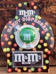 画像1: M&M'S 1991'S "GREEN🍫" D.STOCK CANDY DISPENSER TOY 