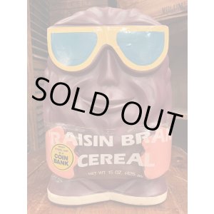 画像: CALIFORNIA RAISINS 1980'S CEREAL CAN BANK FIGURE 