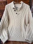 画像3: L.L.BEAN "MADE IN IRELAND" USED FISHERMAN SWEATER