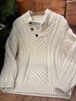 画像6: L.L.BEAN "MADE IN IRELAND" USED FISHERMAN SWEATER