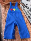 画像1: HEALTH TEX "AIRPLANES""MADE IN USA" KIDS VINTAGE OVERALL