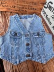 画像1: LEE "MADE IN USA" KIDS VINTAGE DENIM VEST