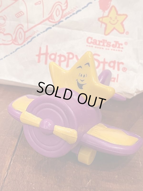 画像11: CARL'S JR "HIGH FLYIN' HAPPY🍔STAR"1993'S AIRPLANE TOY