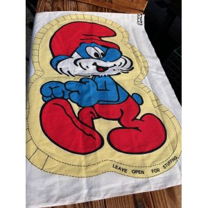 画像: SMURF "PAPA SMURF" 1980'S D.STOCK PILLOW DOLL KIT FABRIC