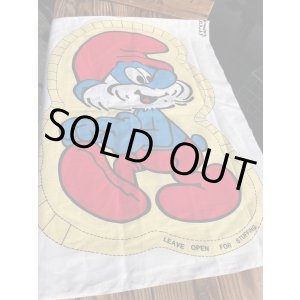 画像: SMURF "PAPA SMURF" 1980'S D.STOCK PILLOW DOLL KIT FABRIC