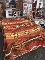 画像: NATIVE PATTERN 1930'S CAMP🏜BLANKET