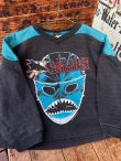 画像2: NHL🏑SAN JOSE SHARKS "MADE IN USA" KIDS VINTAGE SWEAT SHIRTS