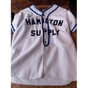 画像: HAMILTON SUPPLY 1950'S  BASEBALL SHIRTS