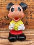 画像1: MICKEY MOUSE "MADE IN ITALY" 1960'S SQUEEZE FIGURE