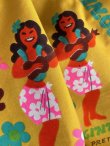 画像1: HAWAIIAN ”HULA" 1960-70'S FABRIC #2