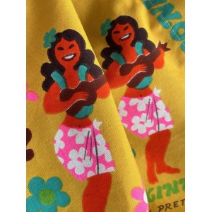 画像: HAWAIIAN ”HULA" 1960-70'S FABRIC #2