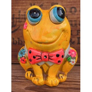 画像: HOLIDAY FAIR "FROG" 1967'S CERAMIC BANK 